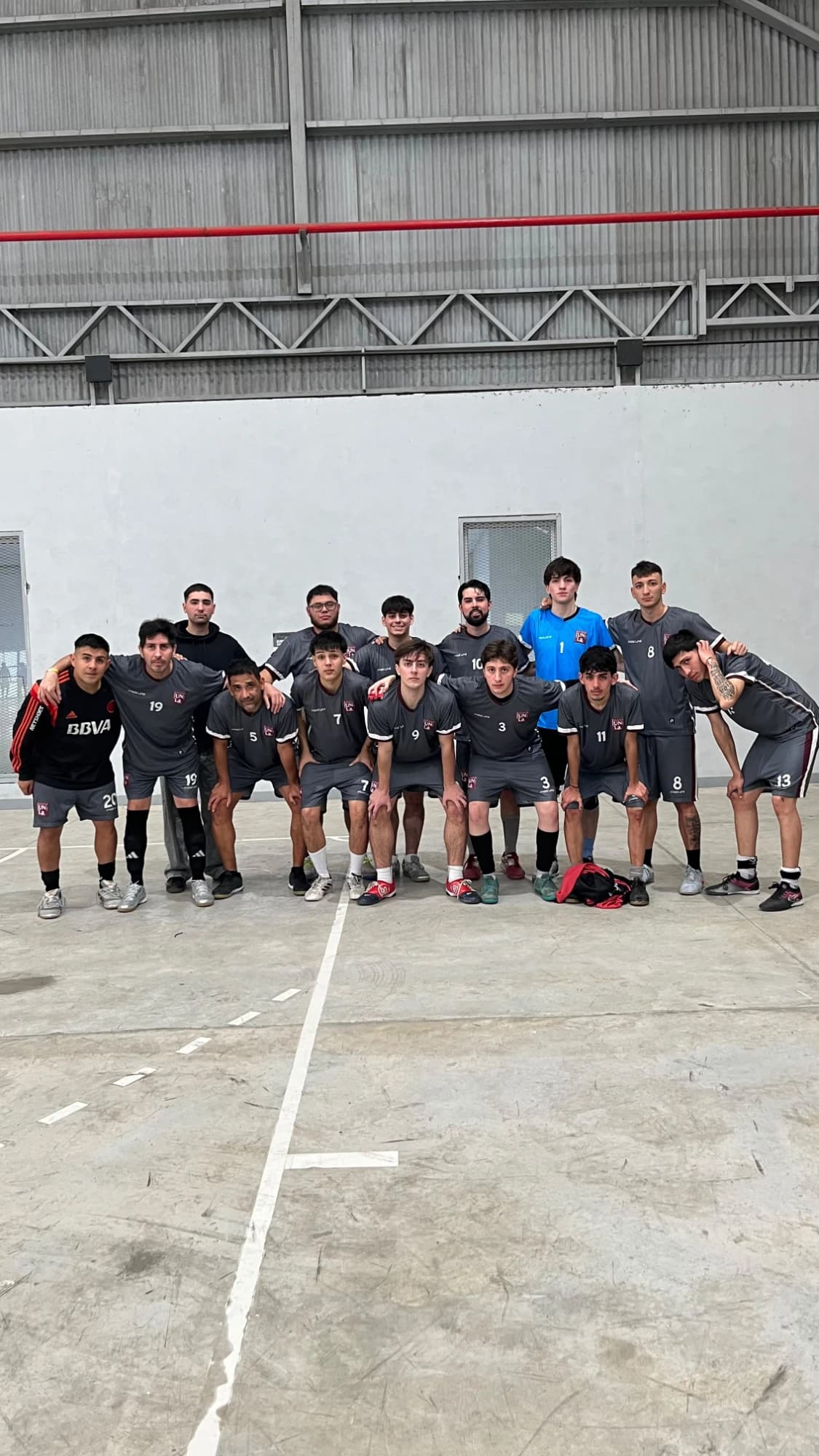 Formación de UNLa Blanco en la Jornada 2 del Clausura